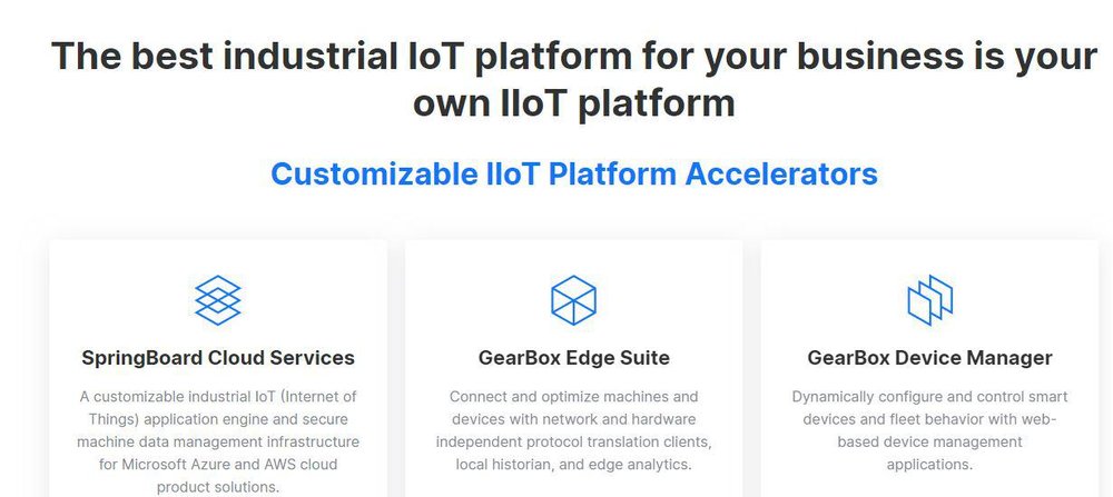Bright Wolf Industrial IoT Platform Screenshot 1