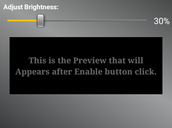 Brightness Controller Screenshot 1
