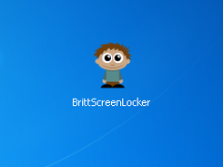 desktop icon BrittScreenLocker