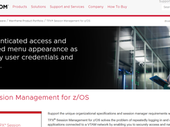 TPX Session Management for z/OS Screenshot 1