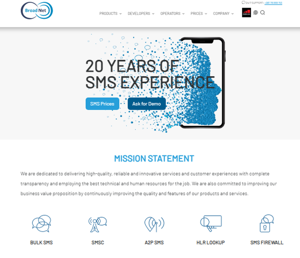 BroadNet Technologies Screenshot 1