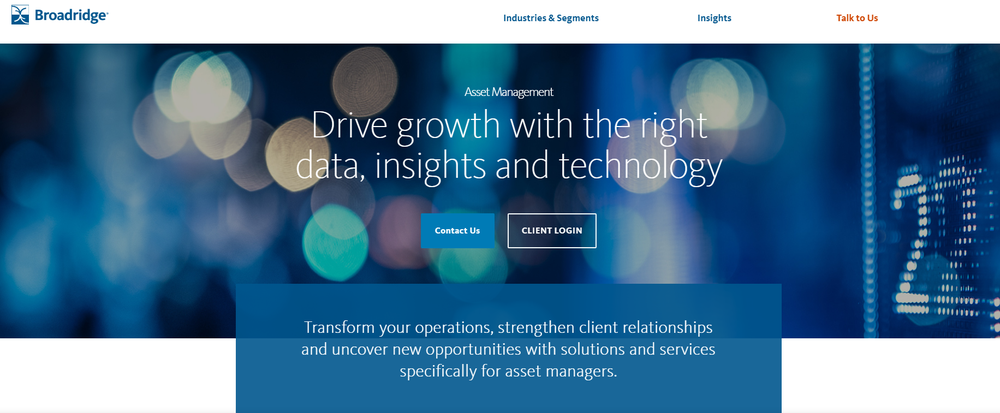 Broadridge Revport Screenshot 1