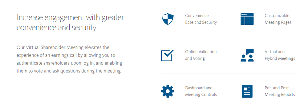 Broadridge Virtual Shareholder Meeting Screenshot 1