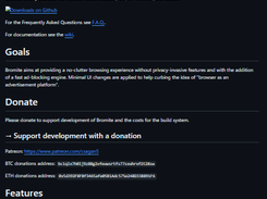 Bromite Screenshot 1