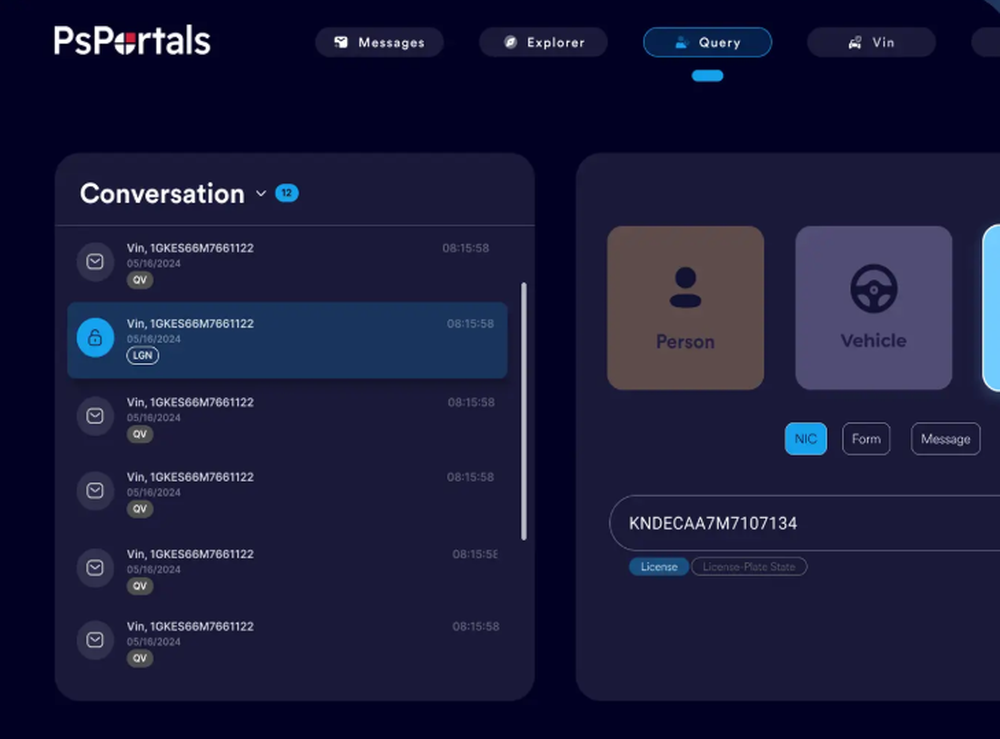 PsPortals Quick Dashboard