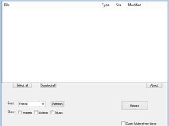 Browser Media Extractor Screenshot 1