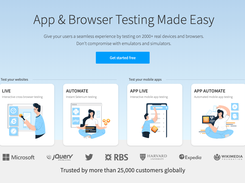 BrowserStack is the most reliable web and mobile app testing platform on the market. 