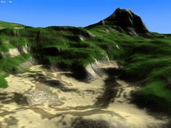A terrain generation using geomipmapping