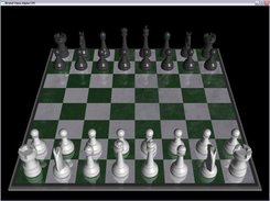 The current look of Brutal Chess, updated view and a texture