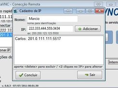 Adicionando IP