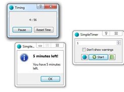 SimpleTimer (v1.3) on Windows 7