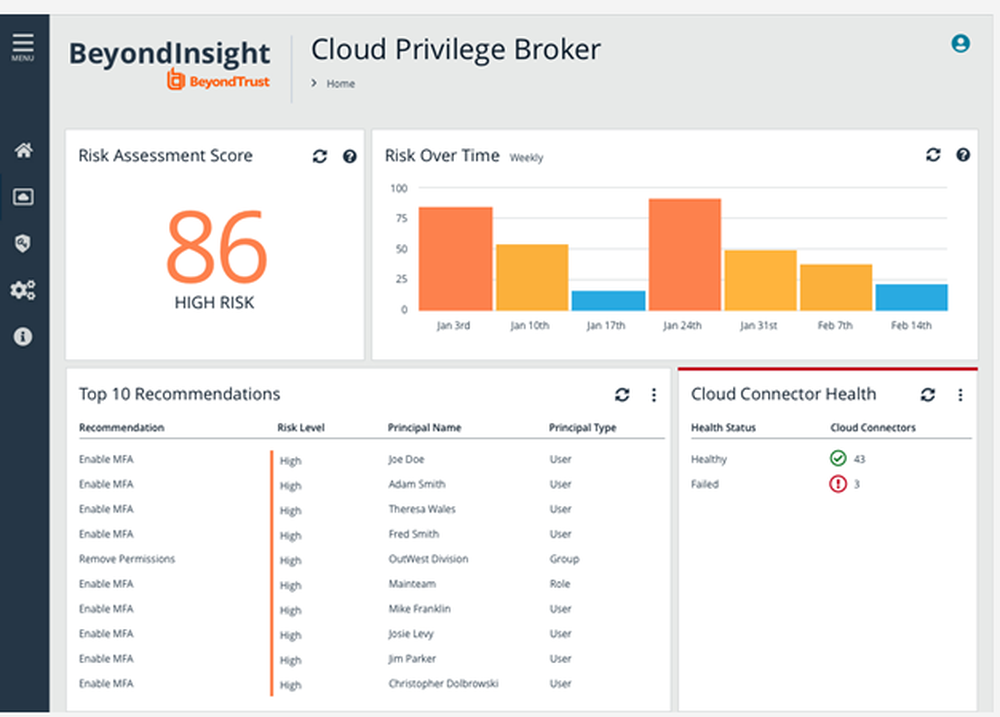 BeyondTrust Cloud Privilege Broker Screenshot 1