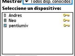 Deteccion de dispositivos para conexin