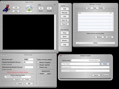 a light bittorent client for MacOsX Screenshot 1