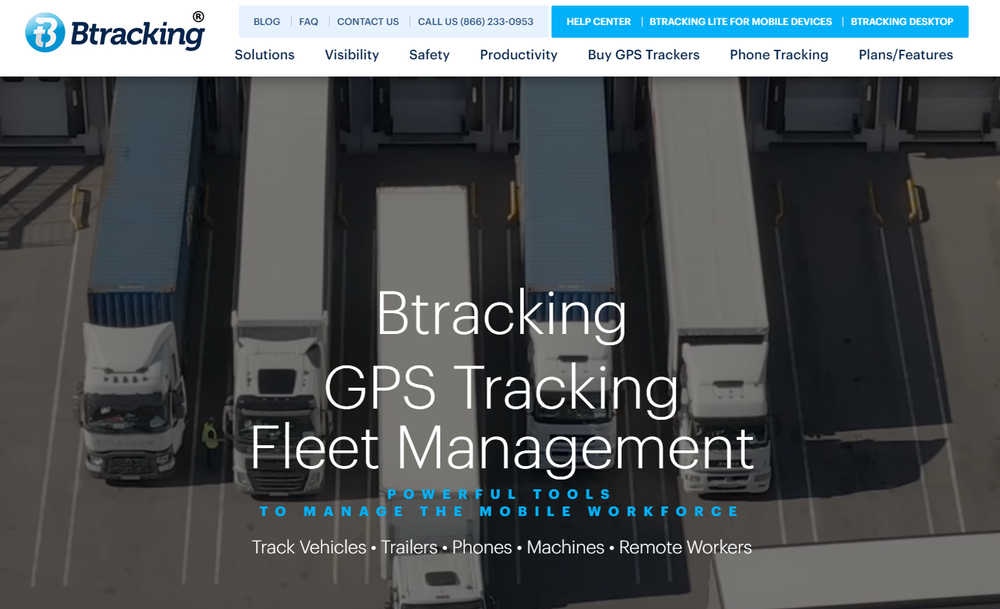 BTracking.com Screenshot 1