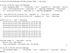 btrfsManage Screenshot 2