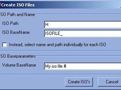 BTTB Create ISO functionality for cd/dvd recording