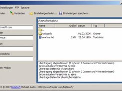 BTVisualFTP embedded in demo application.