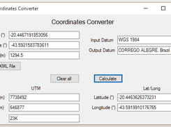 Coordinates converter