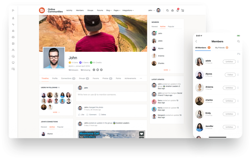 BuddyBoss Screenshot 1