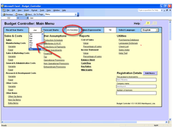 Markitsoft Budget Controller Screenshot 1