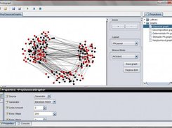 Agent based model of infection in a random graph