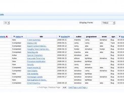 Search result table