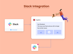 Integrated with Slack