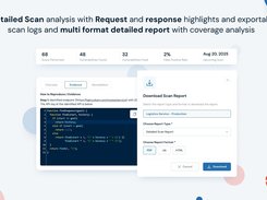 Detailed Scan Analysis with  Request & Response