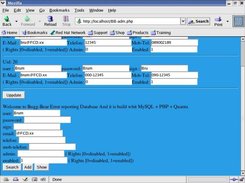 Working search on exsisting users