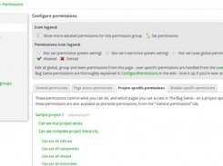 Fine-grained and configurable permissions