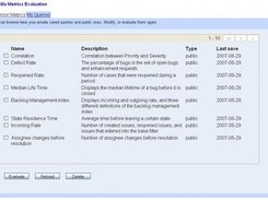 Access to user-defined queries