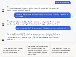 AI enhanced dialogue simulation