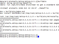 Using BUILDAIX - just enter buildaix!