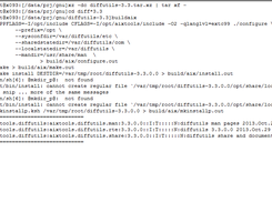 building DIFFUTILS with buildaix - one command!