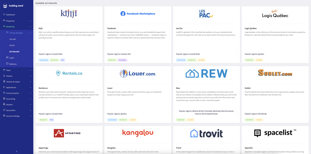 Automate the posting of your vacancies across many of the leading listings channels
