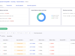 Manage rent payments and receivables 