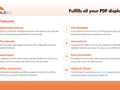 BuildVu features help you better display your PDF on web applications.