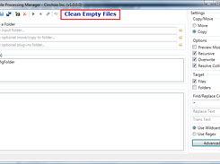 Bulk File Processor - Cinchoo Screenshot 1