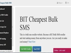 Free sms website source code