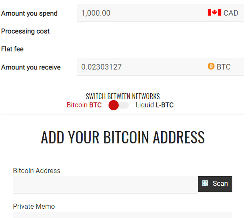 Bull Bitcoin Screenshot 1