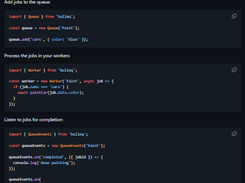 BullMQ Screenshot 1