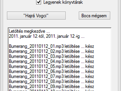 Bumeráng Letöltő v2.0.1 Screenshot 1