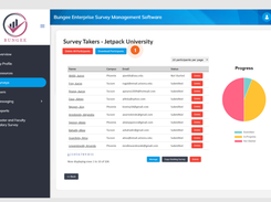 Bungee Survey Management System Screenshot 1