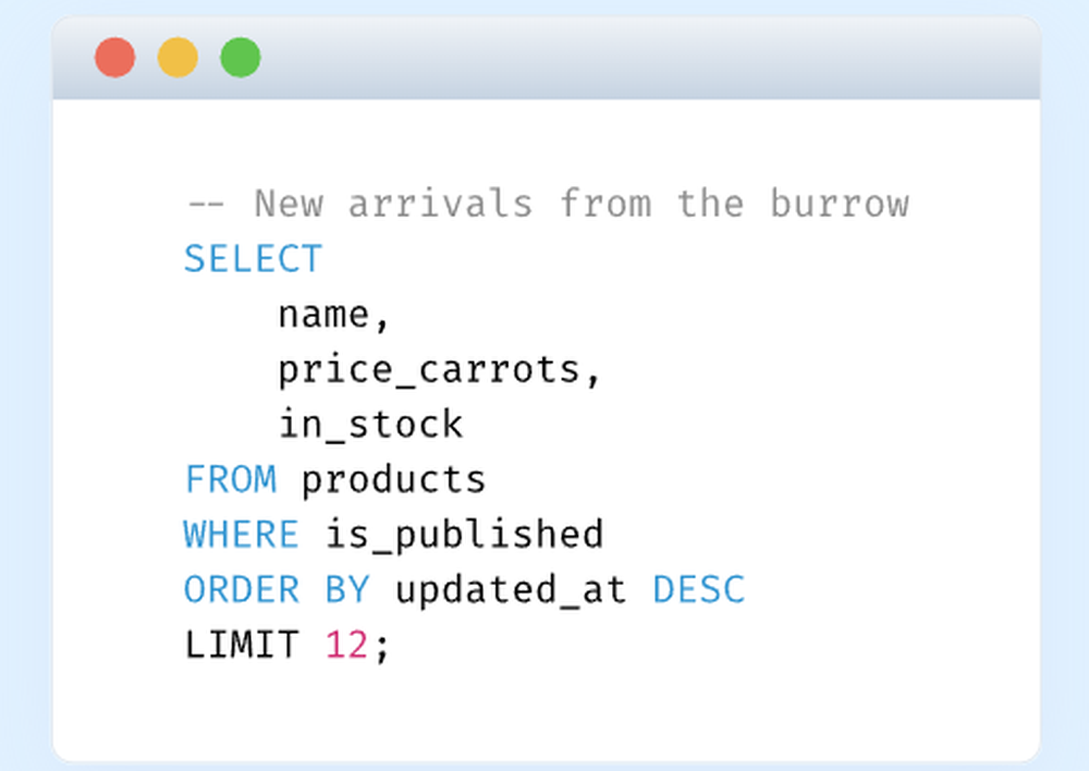 Bunny Database Screenshot 1