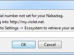 Input your Nabaztag Serial Number