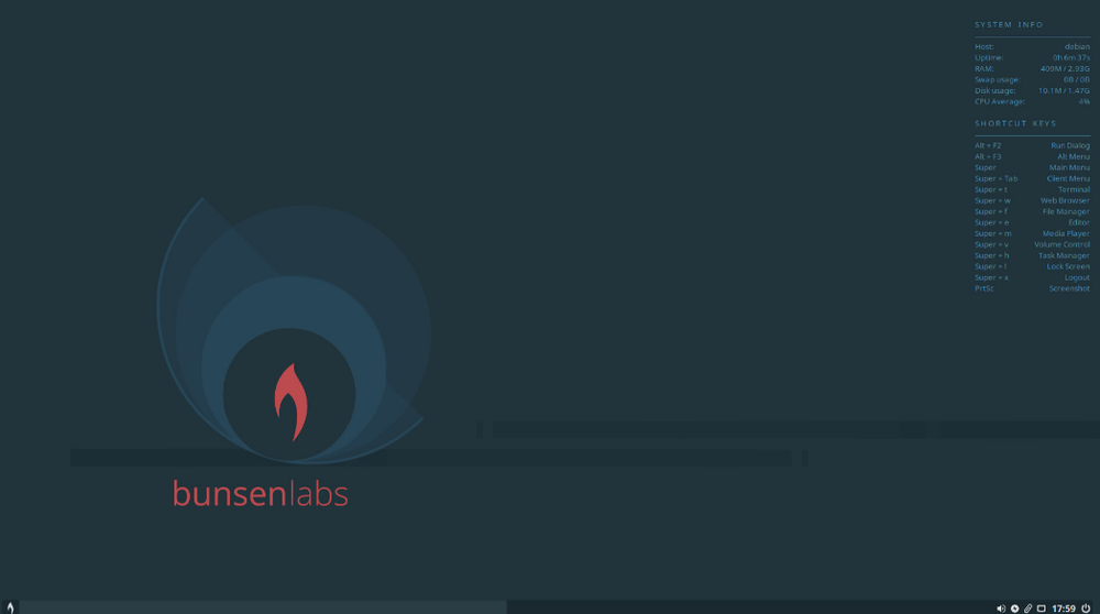 BunsenLabs Linux Screenshot 1