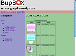 BupBox - Config_Account