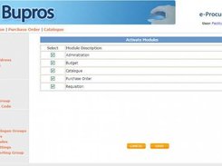 User Module Activation