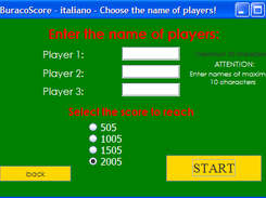 BuracoScore Screenshot 2